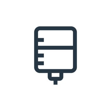 Tıbbi konseptten ikon vektörü. Düzenlenebilir inme inmesinin ince bir çizgisi. Web ve mobil uygulamalarda kullanmak için lavman doğrusal işareti, logo, yazdırma ortamı.