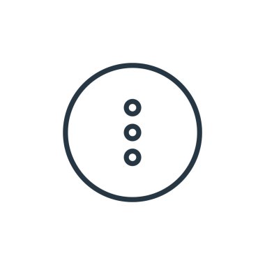 Medya oyuncuları kavramından menü simgesi vektörü. Menüde düzenlenebilir vuruşların ince çizgisi. Web ve mobil uygulamalarda kullanmak için menü doğrusal işareti, logo, yazdırma ortamı.