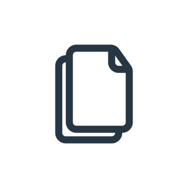 Dosya ve dizin konseptinden çoklu simge vektörü. Çoklu düzenlenebilir felcin ince çizgisi. Web ve mobil uygulamalarda kullanmak için çoklu doğrusal işaret, logo, yazdırma ortamı.