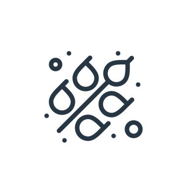 Yiyecek konseptindeki mısır gevreği ikonu vektörü. Düzenlenebilir mısır gevreği felcinin ince bir çizgisi. Web ve mobil uygulamalarda kullanmak için gevrek doğrusal işareti, logo, yazdırma ortamı.