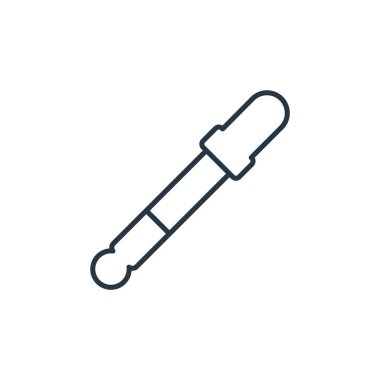 Dikiş konseptinden indirme simgesi vektörü. İnce çizgili düzenlenebilir felç çizgisi. Web ve mobil uygulamalarda kullanmak için indirgeyici doğrusal işareti, logo, yazdırma ortamı.