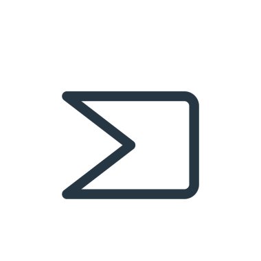 E-posta kavramından önemli bir simge vektörü. Düzenlenebilir vuruşun ince bir çizgisi. Web ve mobil uygulamalarda kullanım için önemli doğrusal işaret, logo, yazdırma ortamı.