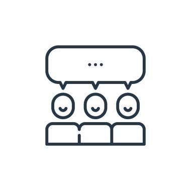 Eğitim konseptinden grup ikonu vektörü. Grup düzenlenebilir felcin ince bir çizgisi. Web ve mobil uygulamalarda kullanmak için grup doğrusal işareti, logo, yazdırma ortamı.