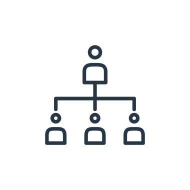 Busine ve Finace konseptinden ikon vektörü. Düzenlenebilir inmenin ince bir çizgisi. Web ve mobil uygulamalar, logo ve yazdırma ortamlarında kullanım için işbirliği doğrusal işareti.