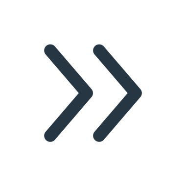 ok konseptinden sağ ok simgesi vektörü. Sağ okun düzenlenebilir vuruşunun ince çizgisi. Web ve mobil uygulamalarda kullanmak için sağ ok doğrusal işareti, logo, yazdırma ortamı.