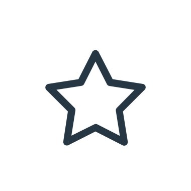 E-posta kavramının favori ikon vektörü. En sevilen düzenlenebilir vuruşun ince çizgisi. Web ve mobil uygulamalarda kullanım için favori doğrusal işaret, logo, yazdırma ortamı.