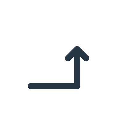 ok konseptinden simge vektörünü göster. Düzenlenebilir inmenin ince bir çizgisi. Web ve mobil uygulamalar, logo ve yazdırma ortamlarında kullanım için doğrusal işareti aç.