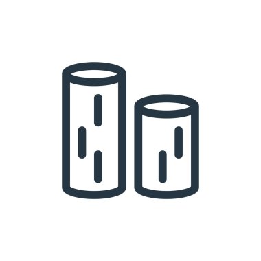 Video oyunu elemanları kavramından ahşap simge vektörü. İnce çizgili, düzenlenebilir ahşap vuruşlar. Web ve mobil uygulamalarda kullanmak için tahta doğrusal işareti, logo, yazdırma ortamı.