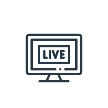 Amerikan futbolu konseptinden canlı ikon vektörü. İnce çizgili, düzenlenebilir felç çizgisi. Web ve mobil uygulamalarda kullanmak için canlı doğrusal işaret, logo, yazdırma ortamı.