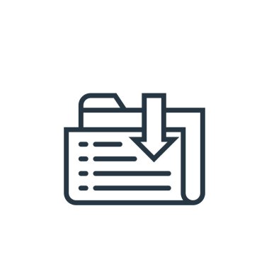 iş pazarlama kavramından simge vektörü al. Düzenlenebilir felcin ince bir çizgisi. Web ve mobil uygulamalarda kullanmak için doğrusal imza al, logo, yazdırma ortamı.