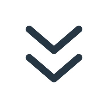 ok kavramından simge vektörünü azalt. Düzenlenebilir felcin ince bir çizgisi. Web ve mobil uygulamalar, logo ve yazdırma ortamlarında kullanım için aşağı doğrusal işaret.