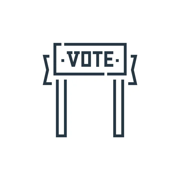 Vote Icon Vector From Voting Elections Concept Thin Line Illustration Of Vote Editable Stroke Vote Linear Sign For Use On Web And Mobile Apps Logo Print Media Stock Images Page Everypixel