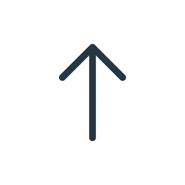 Pfeil Icon Vektor Von Pfeilen Konzept Nach Oben Thin Line — Stockvektor