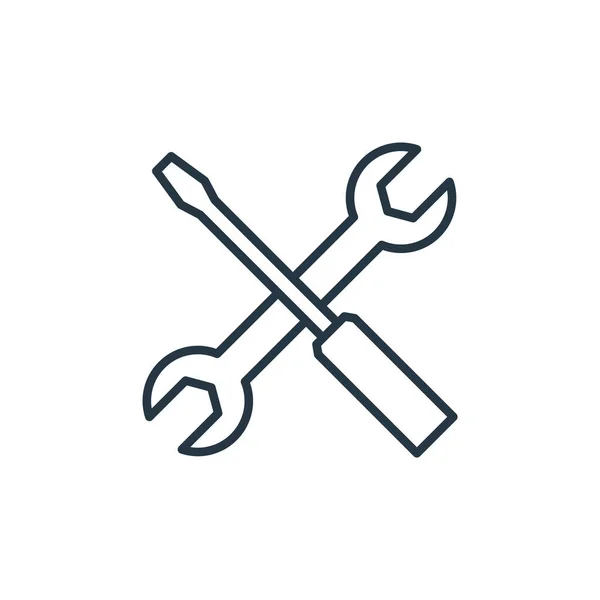 Vektor Klíčů Konceptu Pracovního Dne Tenká Čára Ilustrace Klíče Editovatelný — Stockový vektor