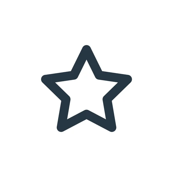 Star Icon Vektor Aus Dem User Interface Konzept Dünne Darstellung — Stockvektor