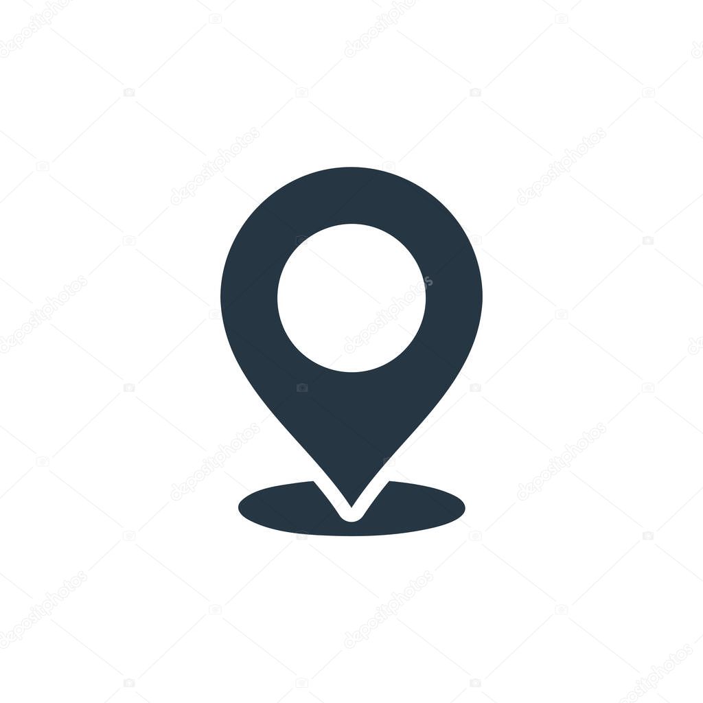 location icon vector from maps and navigation concept. Thin line illustration of location editable stroke. location linear sign for use on web and mobile apps, logo, print media.