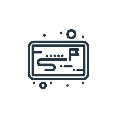 Yönetim konseptinden proje simgesi vektörü. Düzenlenebilir felcin ince çizgisi. Web ve mobil uygulamalarda kullanım için proje doğrusal işareti, logo, yazdırma ortamı.