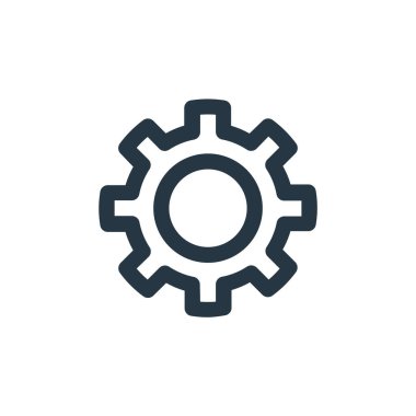 LaBoor ve Alet Konseptinden ikon vektörü. Düzenlenebilir vuruşun ince çizgisi. ağ ve mobil uygulamalarda kullanmak için dişli doğrusal işareti, logo, yazdırma ortamı.