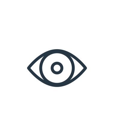 ui konseptinden simge vektörünü göster. Düzenlenebilir vuruşun ince bir çizgisi. Web ve mobil uygulamalarda kullanmak için doğrusal işareti görüntüle, logo, yazdırma ortamı.