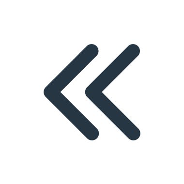 ok konseptinden sol simge vektörü. Sol düzenlenebilir vuruşun ince çizgisi. Web ve mobil uygulamalarda kullanmak için sol doğrusal işaret, logo, yazdırma ortamı.