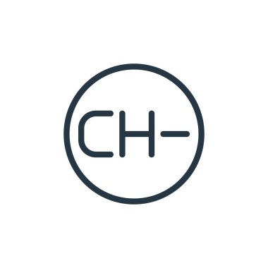 Medya oynatıcı kavramından kanal simgesi vektörü. Kanal düzenlenebilir vuruşun ince çizgisi. Web ve mobil uygulamalarda kullanmak için kanal doğrusal işareti, logo, yazdırma ortamı.