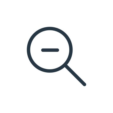 ui kavramından ikon vektörünü uzaklaştır. Düzenlenebilir darbenin ince bir çizgisi. Web ve mobil uygulamalar, logo ve yazdırma ortamlarında kullanım için doğrusal işareti küçült.