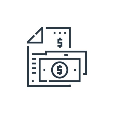 Sürücü kursunun ödeme ikonu vektörü. Düzenlenebilir inmenin ince çizgisi. Web ve mobil uygulamalarda kullanım için ödeme doğrusal işareti, logo, yazdırma ortamı.