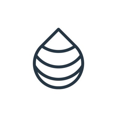 Web konseptinden simge vektörünü bırak. İnce çizgili düzenlenebilir felç çizgisi. Web ve mobil uygulamalarda kullanmak için doğrusal işareti bırak, logo, yazdırma ortamı.