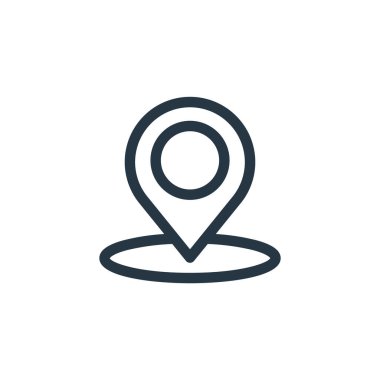 Çeşitli kavramlardan ikon vektörü. Düzenlenebilir iğne darbesinin ince çizgisi. Web ve mobil uygulamalar, logo ve yazdırma ortamlarında kullanım için doğrusal işaret.