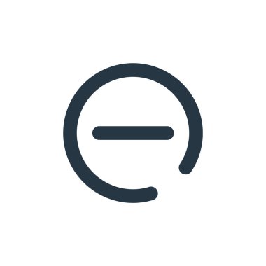 Simge vektörünü kullanıcı arayüzü kavramından sil. Silinebilen felcin ince çizgisi. Web ve mobil uygulamalarda kullanmak için doğrusal işareti sil, logo, yazdırma ortamı.