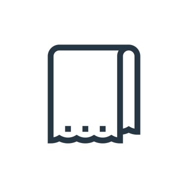 Bebek partisi konseptinden bir ikon vektörü. Düzenlenebilir inmenin ince bir çizgisi. Web ve mobil uygulamalarda kullanmak için battaniye doğrusal işareti, logo, yazdırma ortamı.