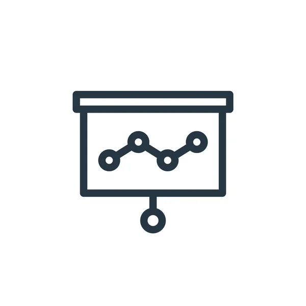 教育の概念からのアイコンベクトルです プレゼンテーション編集可能なストロークの細い線図 ウェブやモバイルアプリ 印刷メディアでの使用のためのプレゼンテーション リニアサイン — ストックベクタ