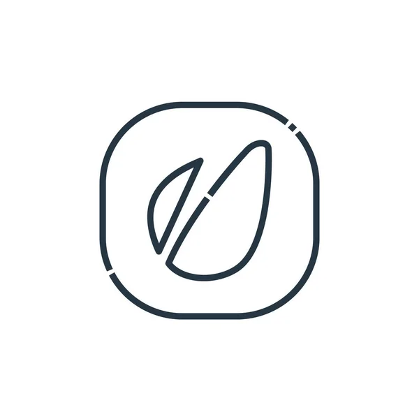 Evernote Icon Vector Social Media Logos Concept Thin Line Illustration — Stock Vector
