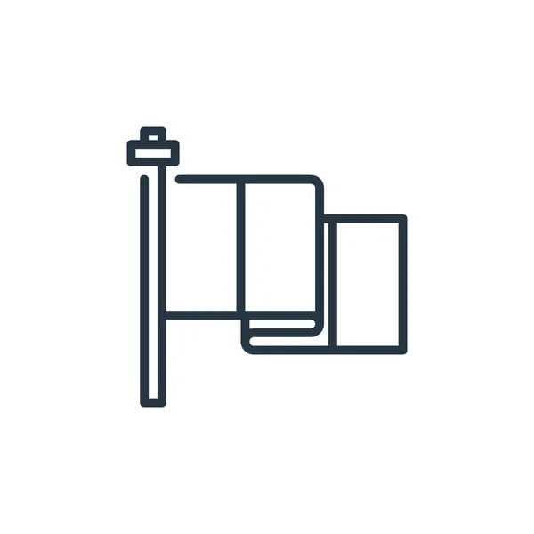 Iers Icoon Vector Van Patrick Day Concept Dunne Lijn Illustratie — Stockvector