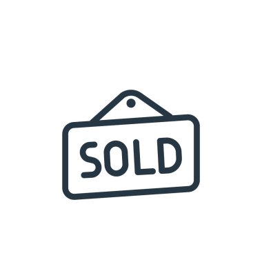 Ekommerce çizgisi konseptinden ikon vektörü sattım. İnce çizgili düzenlenebilir felç çizgisi. Web ve mobil uygulamalarda kullanım için doğrusal işaret satıldı, logo, yazdırma ortamı.