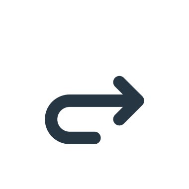 ok kavramından sonraki simge vektörü. Bir sonraki düzenlenebilir felcin ince bir çizgisi. Web ve mobil uygulamalarda kullanmak için bir sonraki doğrusal işaret, logo, yazdırma ortamı.