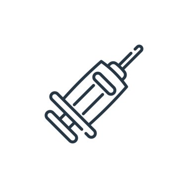 Dişçi konseptinden anestezi ikonu vektörü. Düzenlenebilir anestezi felcinin ince çizgisi. Web ve mobil uygulamalarda kullanmak için anestezi doğrusal işareti, logo, yazdırma ortamı.