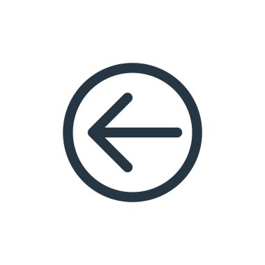 ok kavramından ikon vektörü. Düzenlenebilir felcin ince bir çizgisi. Web ve mobil uygulamalarda kullanmak için arka doğrusal işaret, logo, yazdırma ortamı.