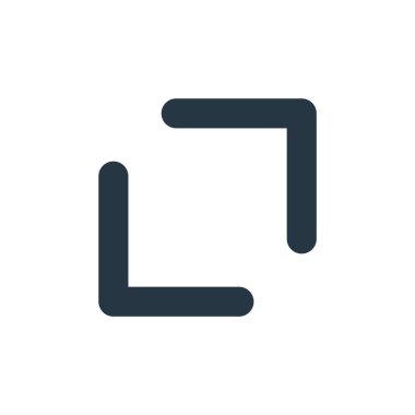 Ok konseptinden simge vektörünü maksimuma çıkar. Düzenlenebilir vuruşun ince çizgisi. Web ve mobil uygulamalarda kullanmak için doğrusal işareti büyüt, logo, yazdırma ortamı.