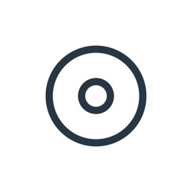 Ekommerce ui konseptinden yazılım ikonu vektörü. Yazılım düzenlenebilir vuruşun ince çizgisi. Web ve mobil uygulamalarda kullanmak için yazılım doğrusal işareti, logo, yazdırma ortamı.