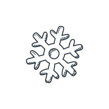 Kar Taneleri ikon vektörünü hava konseptinden ayırıyor. Düzenlenebilir kar tanelerinin ince bir çizgisi. Web ve mobil uygulamalarda kullanmak için kar taneleri doğrusal işareti, logo, yazdırma ortamı.