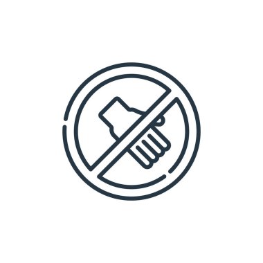 Müze konseptindeki ikon vektörüne dokunma. İnce çizgili, dokunulabilir felç çizgisi. Web ve mobil uygulamalar, logo ve yazdırma ortamlarında kullanım için doğrusal işaretlere dokunmayın.