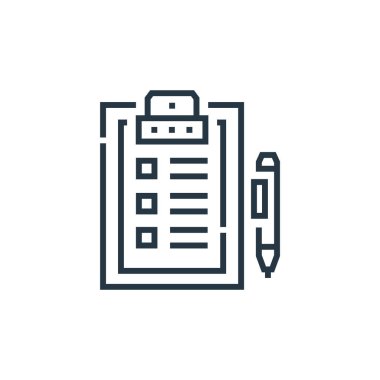 Seçim konseptinden ikon vektörü oluşturmak. Düzenlenebilir felcin ince bir çizgisi. Web ve mobil uygulamalarda kullanmak için doğrusal işaret oluştur, logo, yazdırma ortamı.