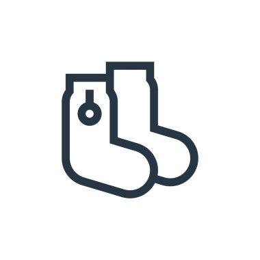 Bebek partisi konseptinden çizme ikonu vektörü. Çizmelerin düzenlenebilir darbelerinin ince bir çizgisi. Web ve mobil uygulamalar, logo ve yazdırma ortamlarında kullanmak için önyükleme doğrusal işareti.