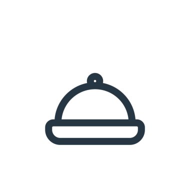 Moda aksesuarları konseptinden ikon vektörü. Düzenlenebilir şapka vuruşunun ince bir çizgisi. İnternet ve mobil uygulamalarda kullanmak için doğrusal işaret, logo, yazdırma ortamı.