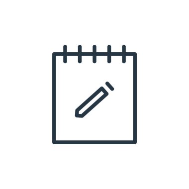Ofis konseptinde çalışırken simge vektörünü kaydediyor. Düzenlenebilir vuruşların ince çizgisi. Web ve mobil uygulamalarda kullanım için doğrusal işaret, logo, yazdırma ortamı.