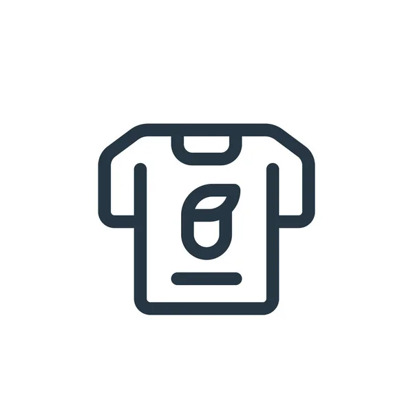 Shirt Icoon Vector Van Verkiezingen Concept Dunne Lijn Illustratie Van — Stockvector