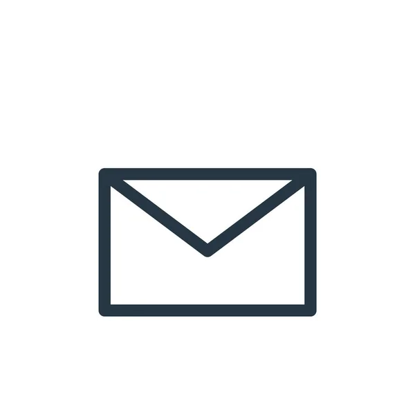 Email Ikon Vektor Különböző Fogalom Vékony Vonal Illusztrációja Mail Szerkeszthető — Stock Vector