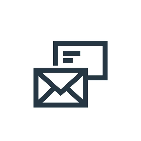 Email Εικονίδιο Διάνυσμα Από Την Έννοια Μάρκετινγκ Λεπτή Γραμμή Απεικόνιση — Διανυσματικό Αρχείο
