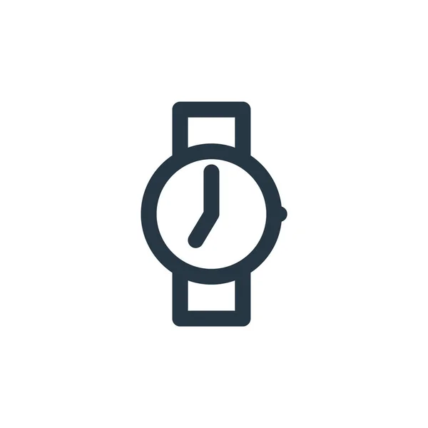 Uhr Icon Vektor Aus Stil Accessoires Konzept Dünne Darstellung Der — Stockvektor